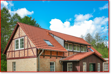 Dachziegelbau Hausbau